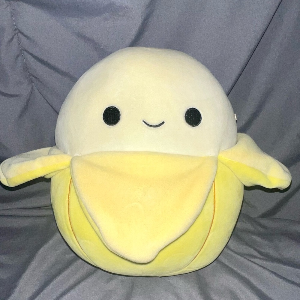 Squishmallows Junie Yellow Banana - Official Kelly Toy